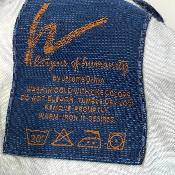 Citizens Of Humanity By Jerome Dahan Style 170-001 Low Rise Flare Y2K Size 29 - Picture 8 of 15